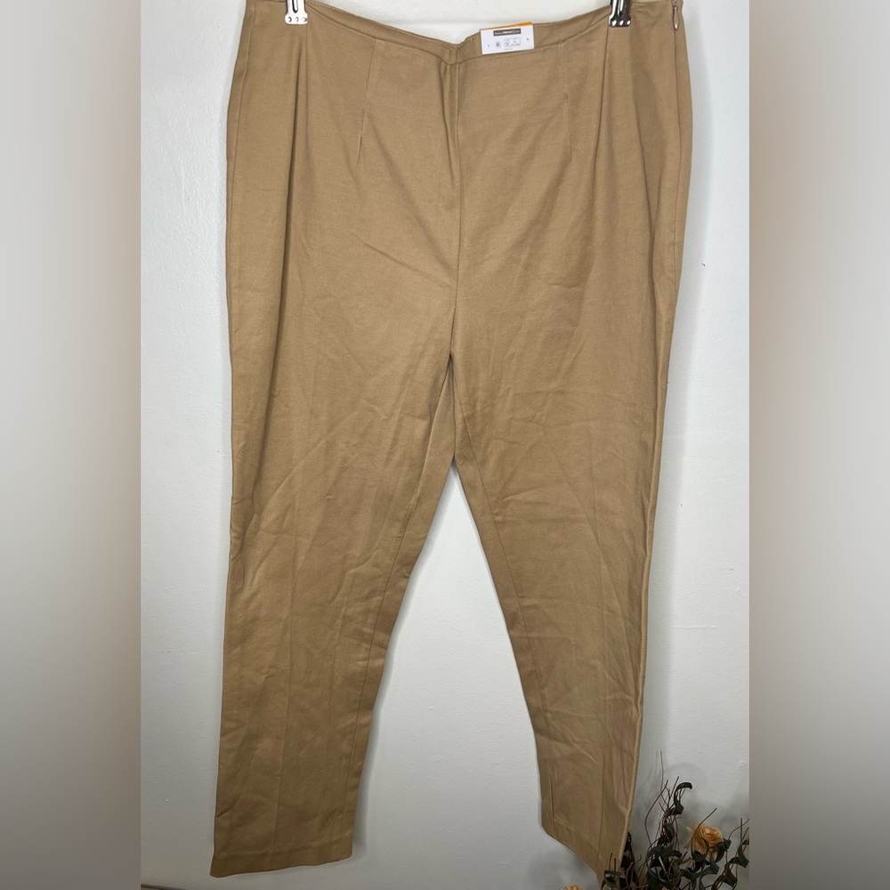 Brand New-Time & Tru Skinny 4Way Stretch Side Zip Pants